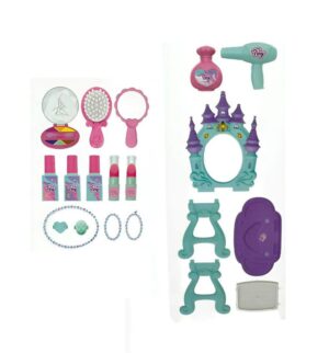 TINY TOCADOR DE BELLEZA CASTILLO PRINCESA LUZ SONIDO COD 55943 - Imagen 4