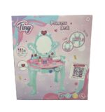 TINY TOCADOR DE BELLEZA CON LUZ SONIDO Y ACCESORIOS COD 55941