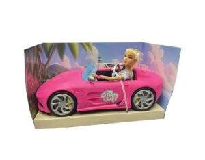 MUÑECA FASHION TINY Y SU AUTO DEPORTIVO COD 55870 - Imagen 3