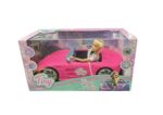MUÑECA FASHION TINY Y SU AUTO DEPORTIVO COD 55870