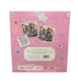 MUÑECA FASHION TINY Y LUCY EN SU MOTO COD 55867 ROSA - Imagen 3