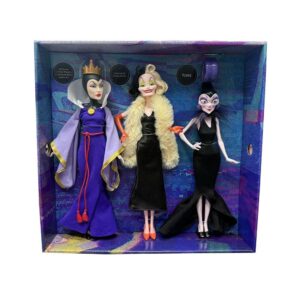 MUÑECA DISNEY COLECCION VILLANAS COLECCION X 3 COD HRF56