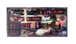 JUEGO SET PISTA TREN DE CARGA RADIO CONTROL LUZ SONIDO COD 9077B