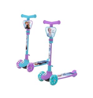 MONOPATIN PLEGABLE FROZEN CON LUCES COD 12106 CELESTE - Imagen 3