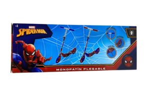 MONOPATIN PLEGABLE SPIDERMAN 2 RUEDAS COD 12266 AZUL - Imagen 4