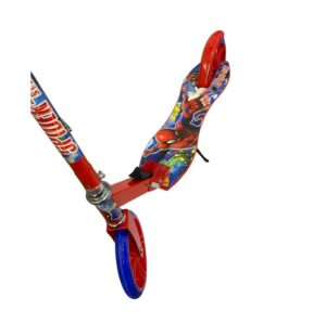 MONOPATIN PLEGABLE SPIDERMAN 2 RUEDAS COD 12266 AZUL - Imagen 2