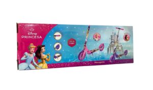 MONOPATIN PLEGABLE DISNEY PRINCESAS 2 RUEDAS COD 12267 ROSA - Imagen 3