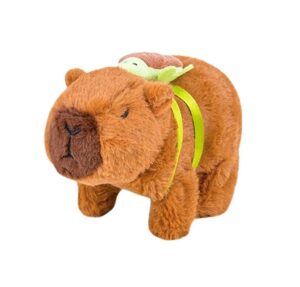 PELUCHE CAPIBARA CON MOCHILA SONIDO Y MOVIMIENTO COD CAP001