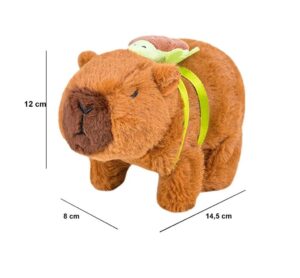 PELUCHE CAPIBARA CON MOCHILA SONIDO Y MOVIMIENTO COD CAP001 - Imagen 3