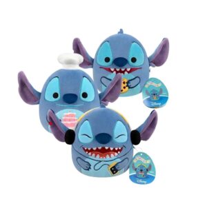 PELUCHE SQUISHMALLOWS DISNEY STITCH 16 CM COD 01127 CHEF - Imagen 4