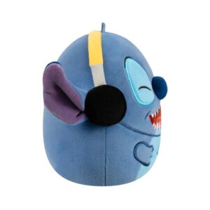 PELUCHE SQUISHMALLOWS DISNEY STITCH 16 CM COD 01127 AURICULARES - Imagen 2