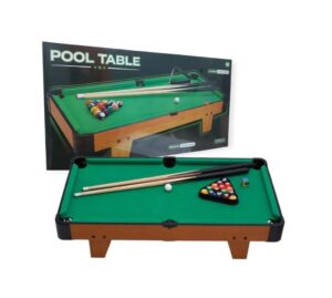 JUEGO DE MESA POOL DE MADERA BILLAR COD 2892 - Imagen 3