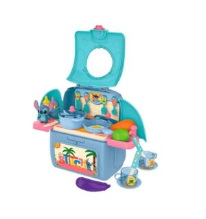 DISNEY STITCH COCINITA MOCHILA VALIJA PLEGABLE CON ACC COD DIS039 - Imagen 2