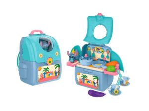 DISNEY STITCH COCINITA MOCHILA VALIJA PLEGABLE CON ACC COD DIS039 - Imagen 3