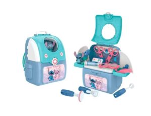 DISNEY STITCH MOCHILA VALIJA DOCTOR 2 EN 1 CON ACC COD DIS041 - Imagen 3