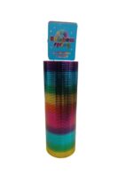 JUGUETE ESPIRAL RESORTE DE ARCOIRIRS METALIZADO COD IK004