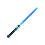 ESPADA SABLE GALACTICA CON LUZ Y SONIDO 72 CM COD IK002 AZUL