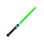 ESPADA SABLE GALATICA CON LUZ Y SONIDO 72 CM COD IK002 VERDE