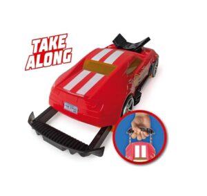 HOT WHEELS 2 EN 1 AUTO VALIJA PORTA AUTOS COD HWCC15 - Imagen 4