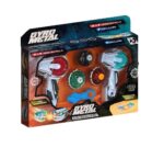 TROMPO GYRO METAL DUO CON LUCES Y LANZADOR COD IK003