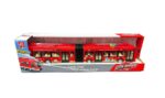 AUTOBUS URBANO ARTICULADO CITY SERIES LUZ Y SONIDO COD IK0716 ROJO