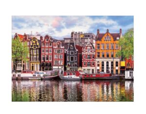 PUZZLE EDUCA X 1000 CASAS DANZANTES AMSTERDAN COD 18458 - Imagen 2
