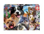 PUZZLE EDUCA X 500 AMIGOS DEL PATIO COD 19250