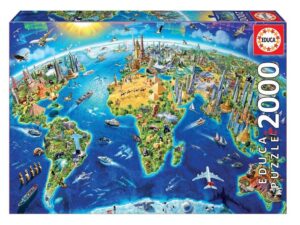 PUZZLE EDUCA X 2000 SIMBOLOS DEL MUNDO COD 17129