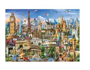 PUZZLE EDUCA X 2000 SIMBOLOS DE EUROPA COD 17697 - Imagen 2