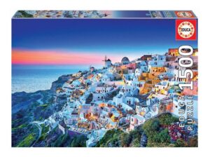 PUZZLE EDUCA X 1500 SANTORINI GRECIA COD 19040