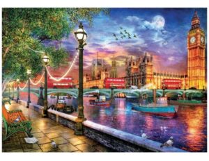PUZZLE EDUCA X 2000 LONDRES AL ATARDECER COD 19046 - Imagen 2