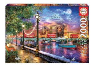PUZZLE EDUCA X 2000 LONDRES AL ATARDECER COD 19046