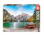PUZZLE EDUCA X 3000 LAGO BRAIES EN OTOÑO COD 19281