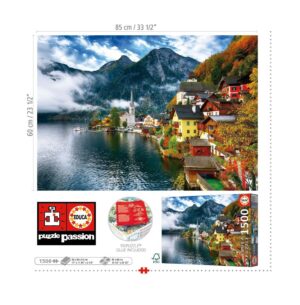 PUZZLE EDUCA X 1500 HALLSTADT AUSTRIA COD 19939 - Imagen 3