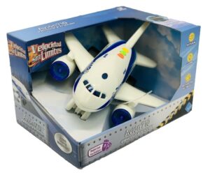 AVION 710 VEHICULO A FRICCION CON LUZ Y SONIDO COD 7089 - Imagen 2
