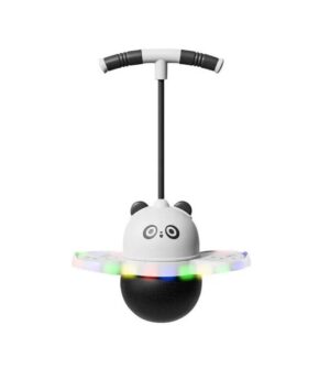 PELOTA JUMPING BALL PANDA SALTARIN CON LUZ COD JUMP001 BLACK