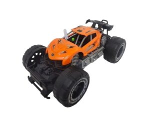 AUTO MONSTER VEHICULO A FRICCION LUZ Y SONIDO COD 7906 NARANJA - Imagen 3