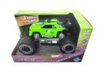 AUTO MONSTER VEHICULO A FRICCION LUZ Y SONIDO COD 7906 VERDE