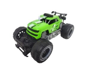 AUTO MONSTER VEHICULO A FRICCION LUZ Y SONIDO COD 7906 VERDE - Imagen 2