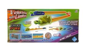 PISTA CON LANZADOR DINO TRAX VEHICULO CON LUZ COD 7993 - Imagen 4