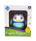 PINGUINO BALANCIN SONIDOS DE CASCABEL COD 7922 AZUL