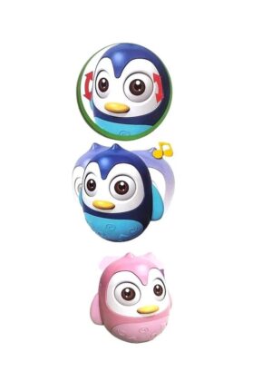 PINGUINO BALANCIN SONIDOS DE CASCABEL COD 7922 ROSA - Imagen 3