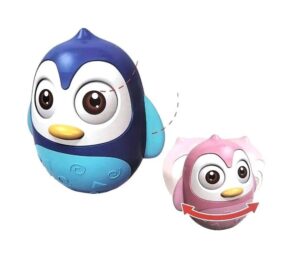 PINGUINO BALANCIN SONIDOS DE CASCABEL COD 7922 ROSA - Imagen 2