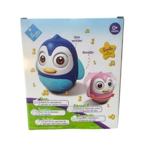 PINGUINO BALANCIN SONIDOS DE CASCABEL COD 7922 ROSA - Imagen 4