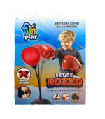 SET DE BOXEO INFANTIL CON PUCHING BALL Y GUANTES COD 55326