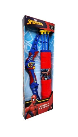 SPIDERMAN SET ARCO Y FLECHA CON SOPAPA COD 55726 - Imagen 2