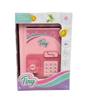 TINY CAJA FUERTE DIVIERTETE AHORRANDO LUZ Y SONIDO COD 55428 - Imagen 4