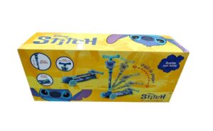MONOPATIN PLEGABLE STITCH RUEDAS CON LUCES COD 12264 AZUL - Imagen 4