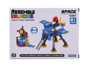 BLOQUES JUEGO DE CONSTRUCCION ROBOT SPACE COD 2905 ROBOT