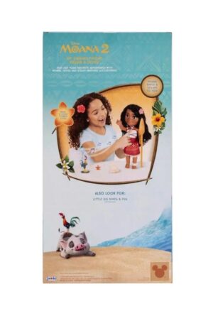 MUÑECA DISNEY MOANA 2 CANTA Y HABLA 38 CM COD 24147 - Imagen 5